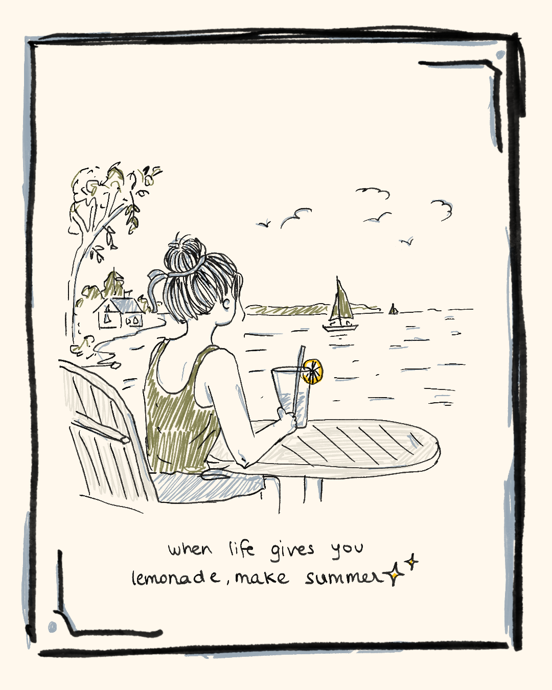 when life gives you lemonade, make summer